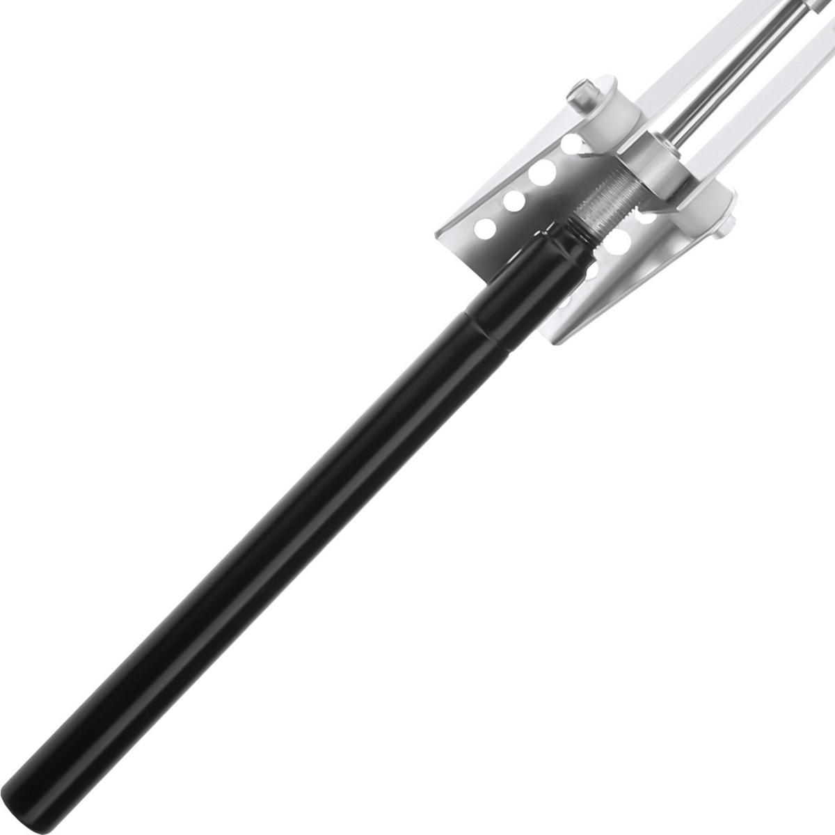AUTOMATISCHER-FENSTERÖFFNER 2er Set, einfache Montage, silber - Silberfarben, Metall (4.5/5/32cm) - tectake