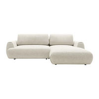 SCHLAFSOFA - 4 Personen - Stoff - Beige - Beige, Textil (270/81/167cm) - Vente-Unique