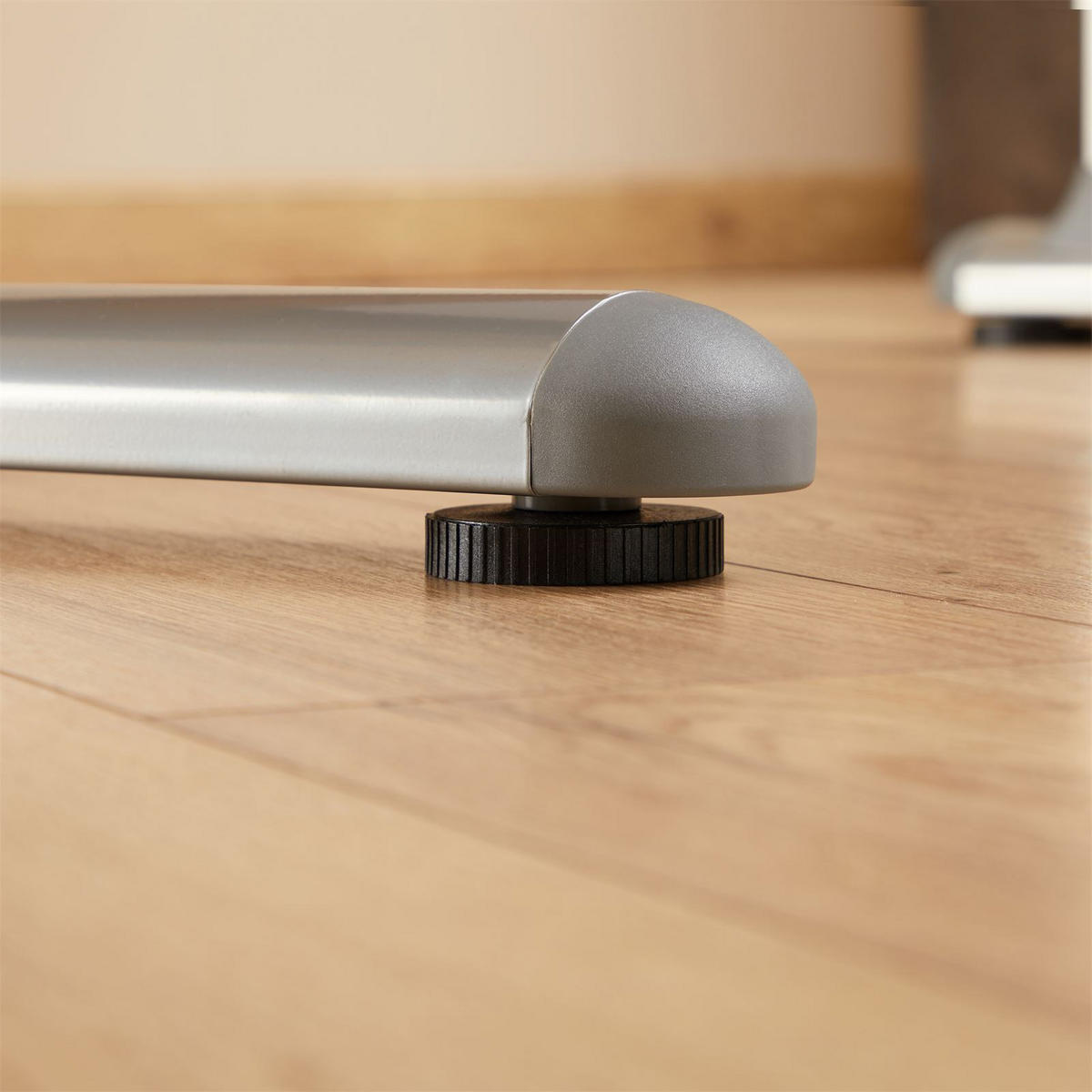 KINDERSCHREIBTISCH PHILIPP WILDEICHE - Wildeiche, Metall (110/76/73cm) - CARO-Möbel