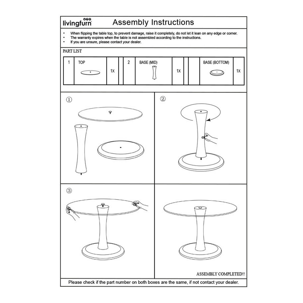BEISTELLTISCH rund aus Glas 60cm, braun - Braun, Glas (60/60/40cm) - Livingfurn