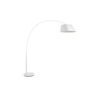 STEHLAMPE Arc Weiß - Weiß, Metall (199.5/60/222.5cm) - Zuiver