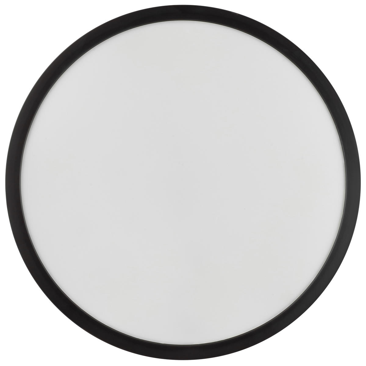 LED DECKENLEUCHTE Jade Schwarz 37,5/37,5/3,1 cm - Schwarz, Kunststoff (37.5/37.5/3.1cm) - Brilliant