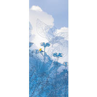 FOTOTAPETE Blauer Himmel 100 x 250 cm - Blau, Papier (100/250cm) - Sanders & Sanders