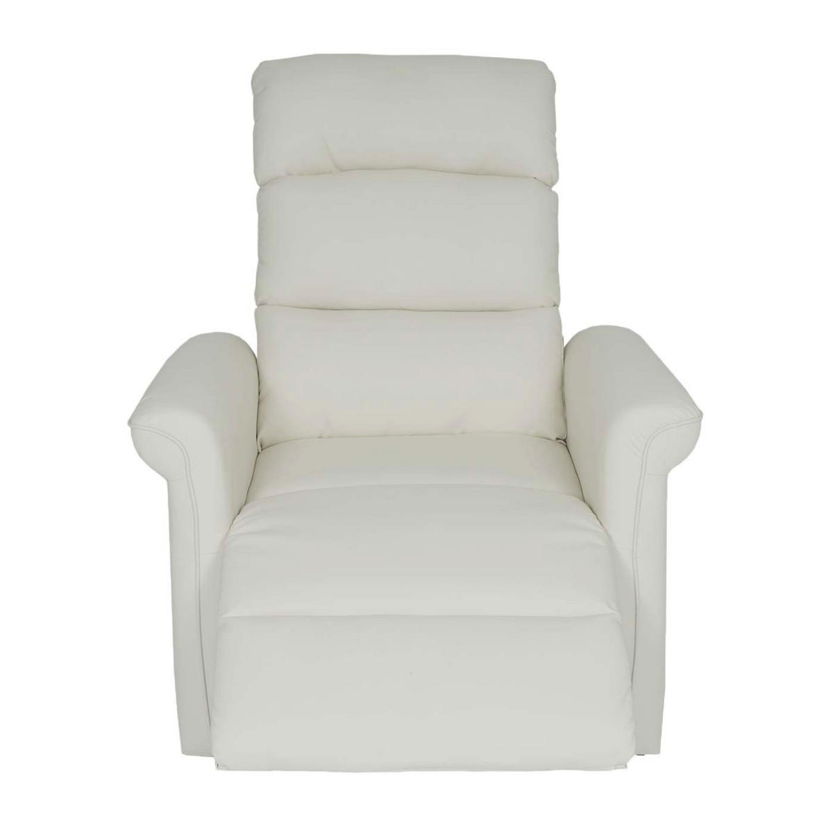 FERNSEHSESSEL Cremeweiß - Weiß, Textil (84/104/90cm) - MCW