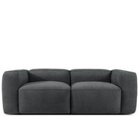 2-SITZER SOFA FUBBO, Anthrazit - Anthrazit, Holz/Holzwerkstoff (210/73/96cm) - KONSIMO®