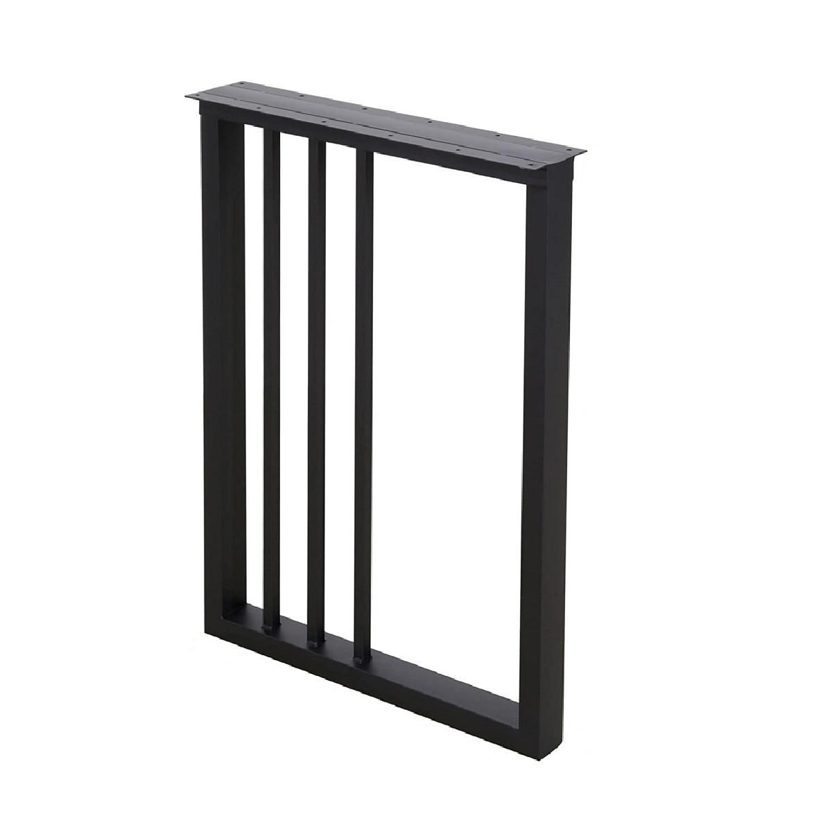 TISCHGESTELL Metall OS ma29 - Schwarz, Metall (55/72/6cm) - moebel17