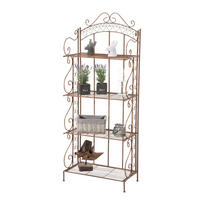 STANDREGAL Anton antik braun - Braun, Metall (61/153/33cm) - TPFGarden