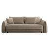 SCHLAFSOFA Moho - Hellbraun/Schwarz, Holz/Kunststoff (250/94/109cm) - MIRJAN24