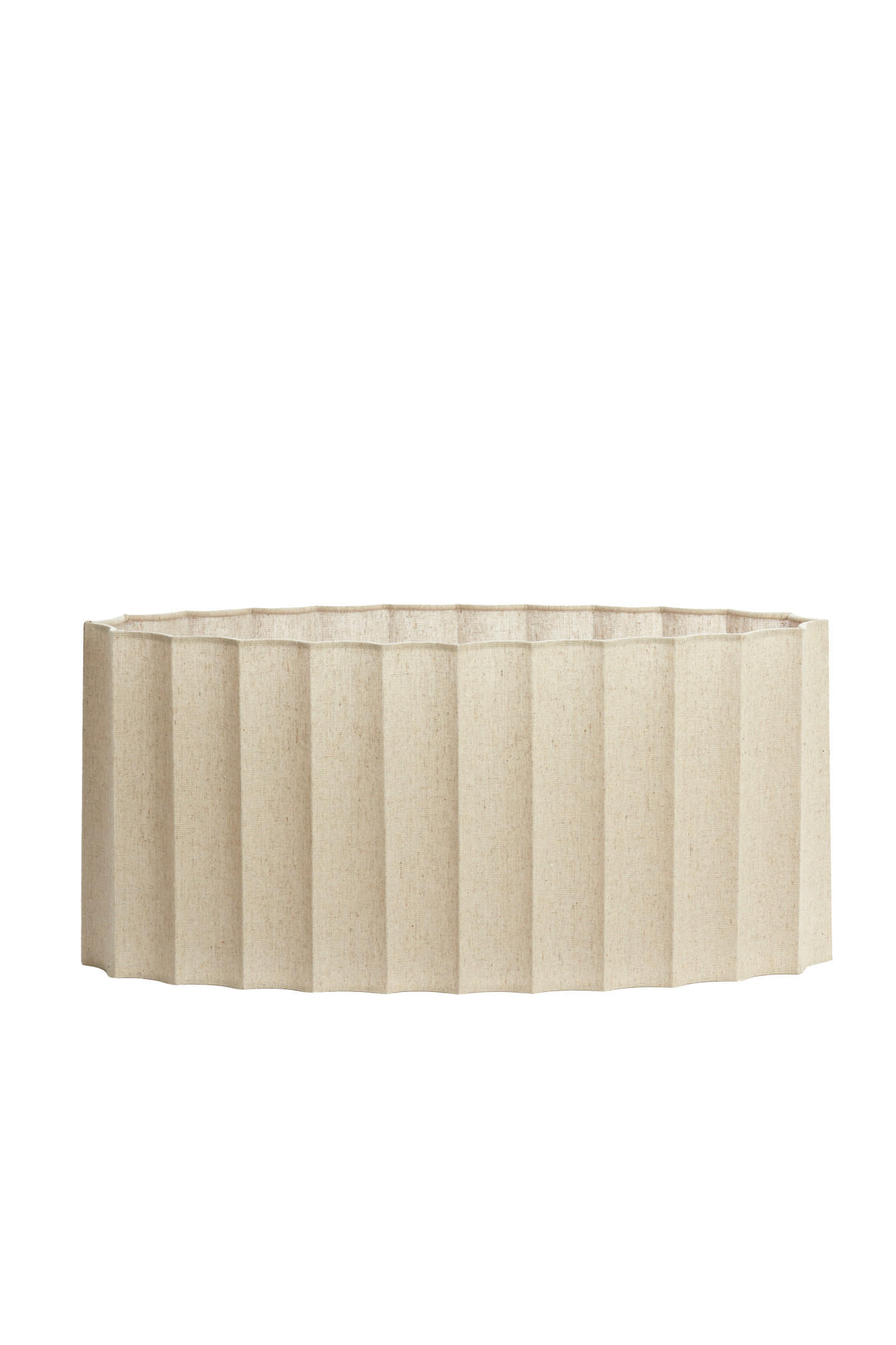LAMPENSCHIRM Disli Braun 58/24/27 cm - Braun, Textil (58/24/27cm) - Light & Living