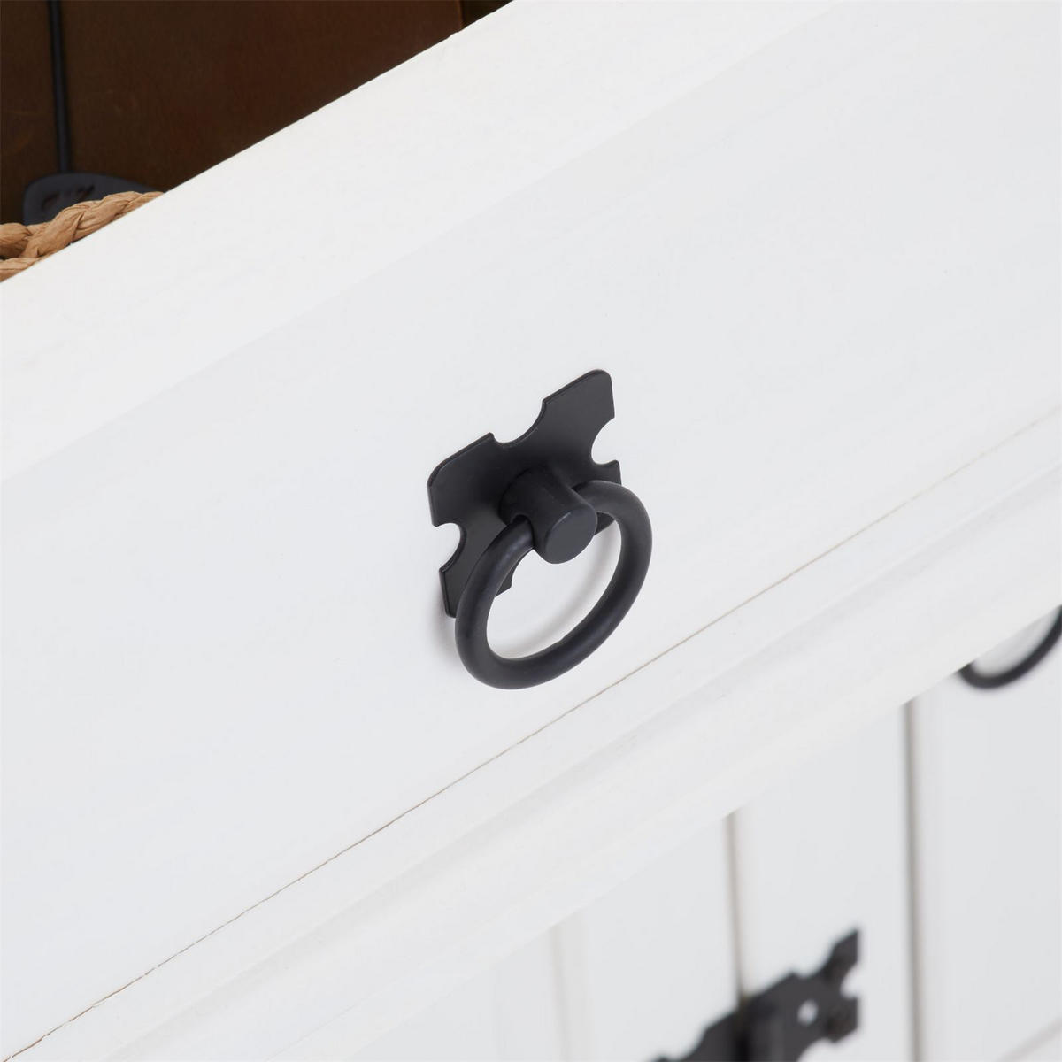 SIDEBOARD CAMPO - Weiß/Braun, Holz (125/76/40cm) - CARO-Möbel