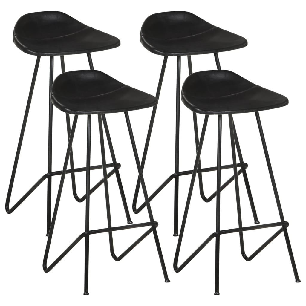 Deluke Barhocker Schwarz 86x83x33 cm