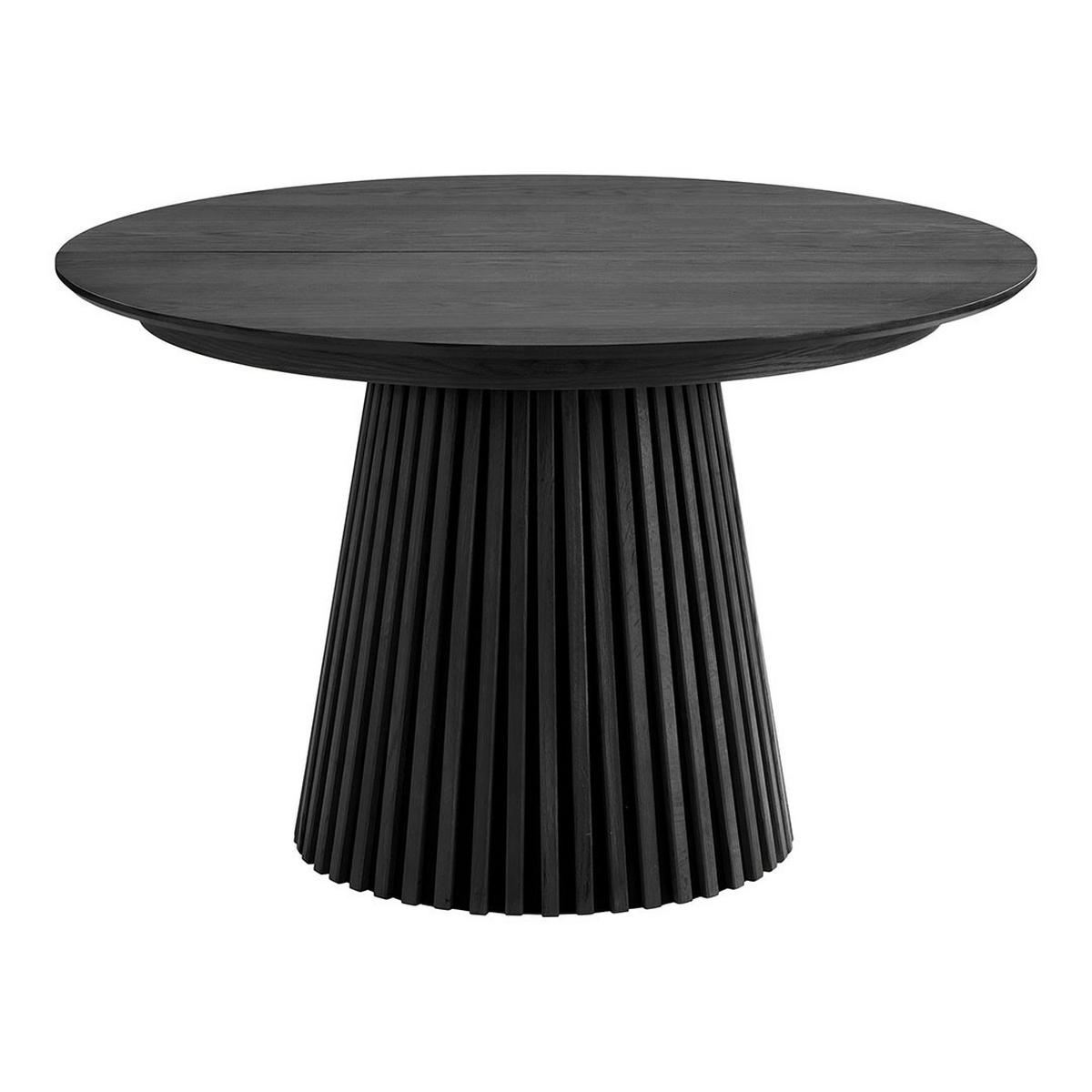 ESSTISCH, Osaka, Schwarz, Holzwerkstoff / MDF, 120 x 120 x 75 cm - Schwarz, Holzwerkstoff (120/120/75cm) - ebuy24