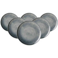 SPEISETELLER Grana blau-grau ø 26 cm 6er Set - Blaugrau, Keramik (26cm) - Ritzenhoff Breker