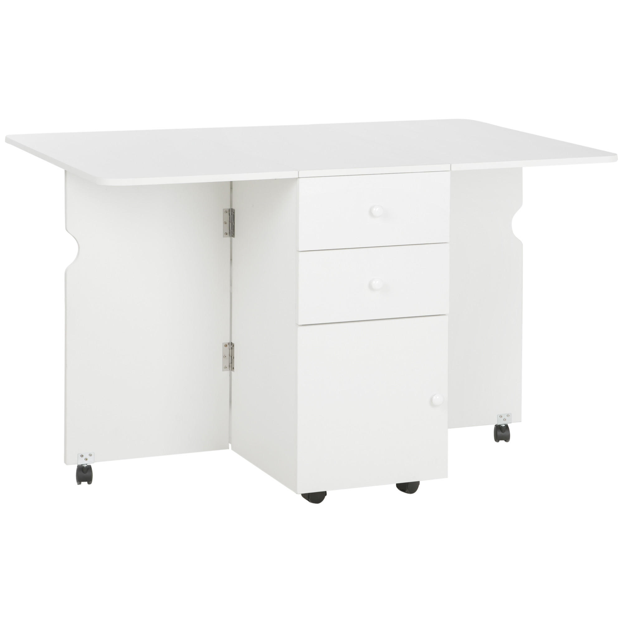 ESSTISCH Weiß 1 Stück - Weiß, Kunststoff (120/80/75cm) - GiPP