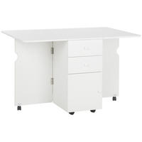 ESSTISCH Weiß 1 Stück - Weiß, Kunststoff (120/80/75cm) - GiPP