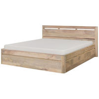 BETT Massivholz Mango 200 x 200 x 90 weiß TORONTO #358 - Weiß, Holz (200/200cm) - Massivmoebel24