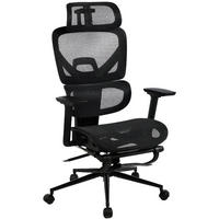 DREHSTUHL Stoff Schwarz - Schwarz, Textil/Metall (68/114/72cm) - CLP