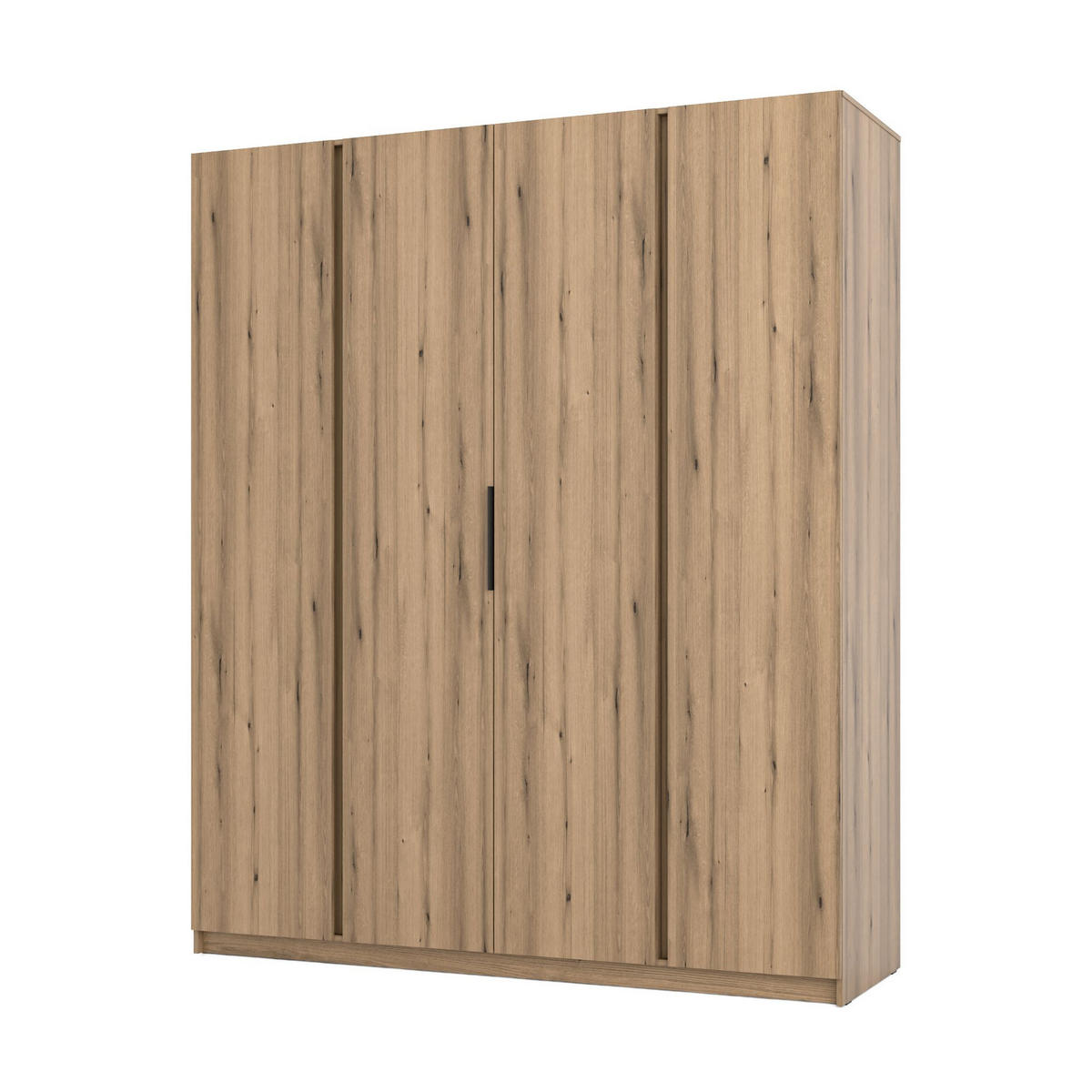 DREHTÜRENSCHRANK CAGLIARI 200/239/61,9cm 4-türig Goldfarben - Goldfarben, Holzwerkstoff (200/239/61.9cm) - MASSENO