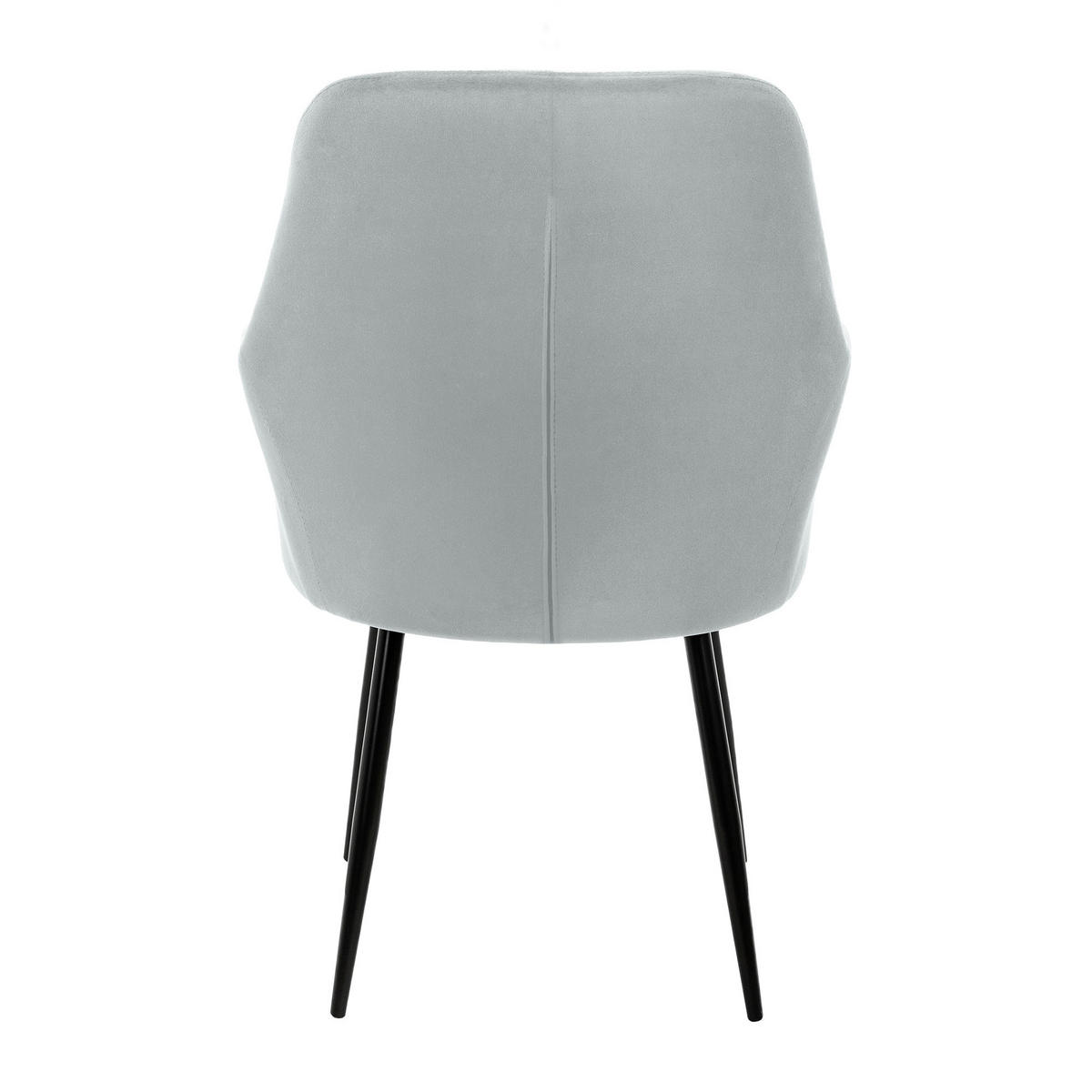 ESSZIMMERSTUHL Samt Multicolor 4er Set - Multicolor, Textil (43/83/44cm) - ECD-Germany