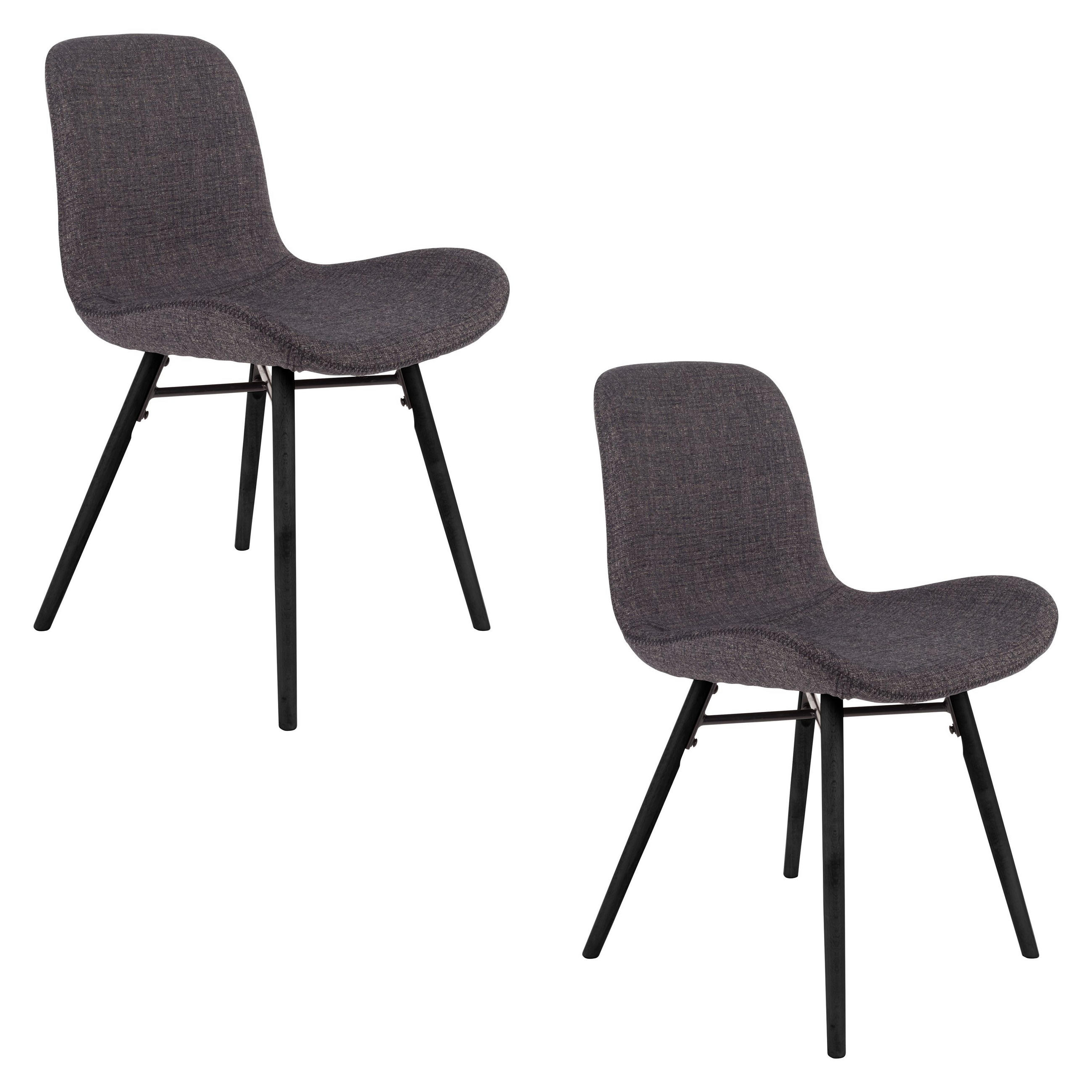 Housecraft Living Esszimmerstuhl Grau 50x80.5x55 cm
