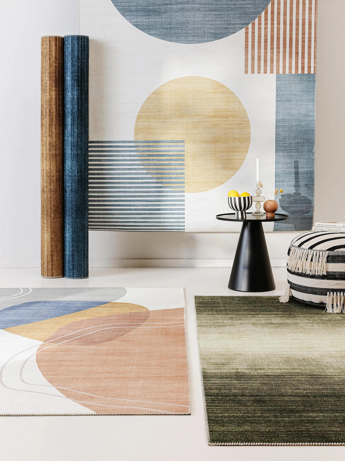 TEPPICH Laury Multicolor 200x300 cm - Multicolor, Kunststoff/Textil (200/300cm) - benuta Pop