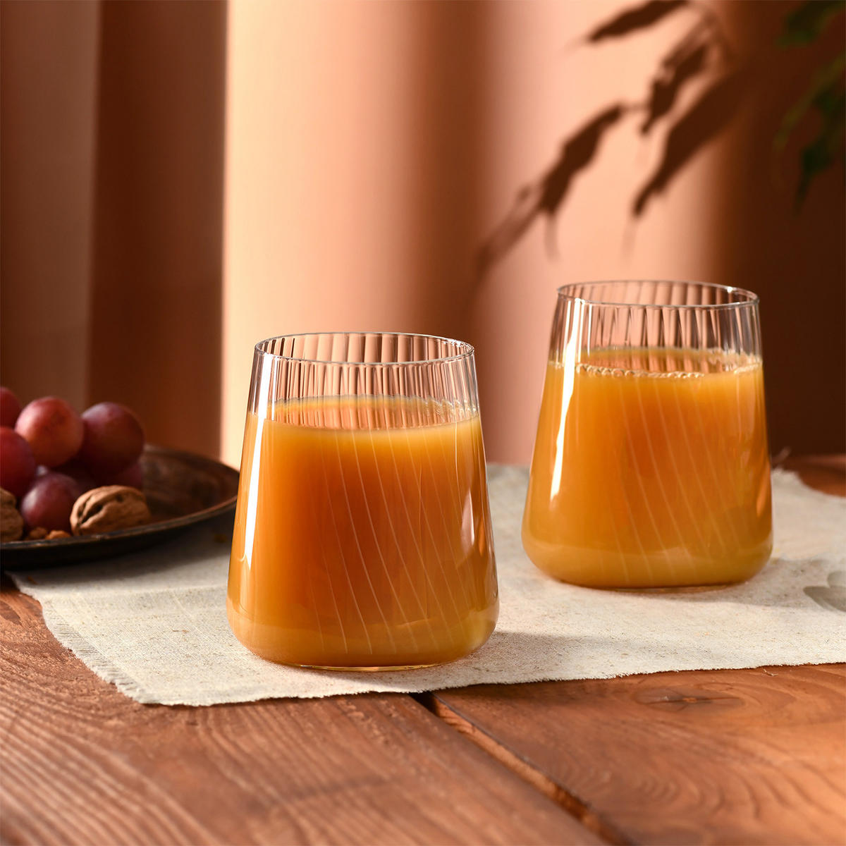 WASSERGLÄSER Avant-Garde LUMI, 6er-Set, 430 ml - Transparent, Glas (0.43L) - Krosno Glass