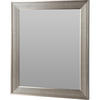 WANDSPIEGEL Metallrahmen 49,5/2,2/59,5 cm - Silberfarben, Kunststoff (49.5/59.5/2.2cm) - Home Styling Collection