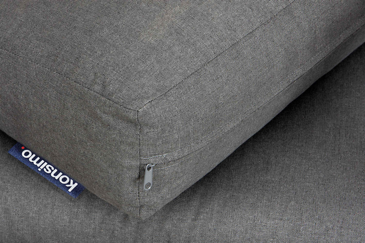 TERRASSENMÖBEL FRENA im Loft-Stil, weiß - Weiß/Grau, Metall - KONSIMO®