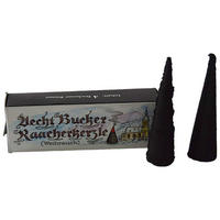 RÄUCHERKERZEN Weihrauch 4 XXL Riesen - Schwarz, Holz (4.5/2.5/12cm)