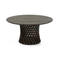 COUCHTISCH Emma 80, Braune Massiveiche - Braun, Holz (80/60/40cm) - WOODEK