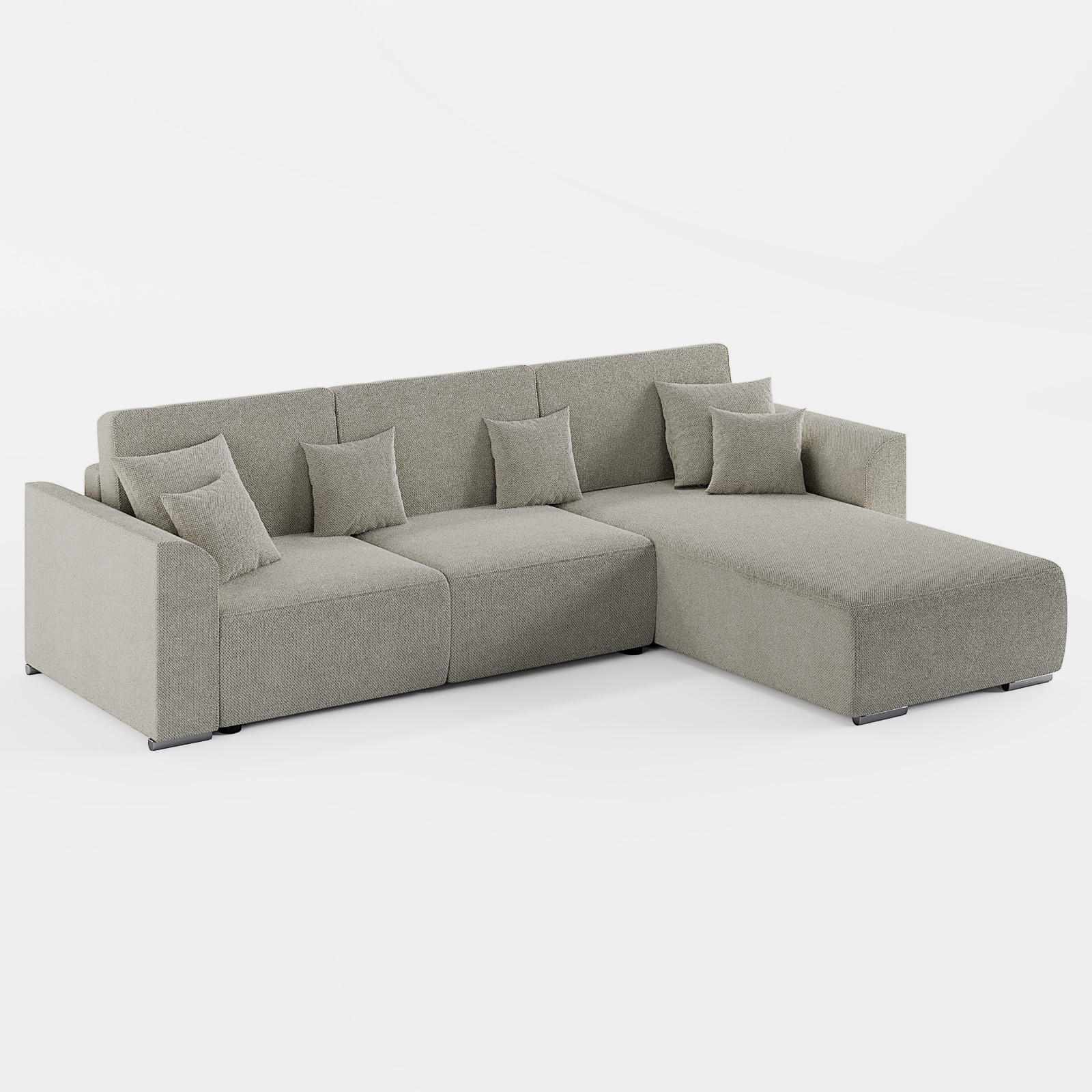 Barchello Ecksofa Beige 293x195 cm