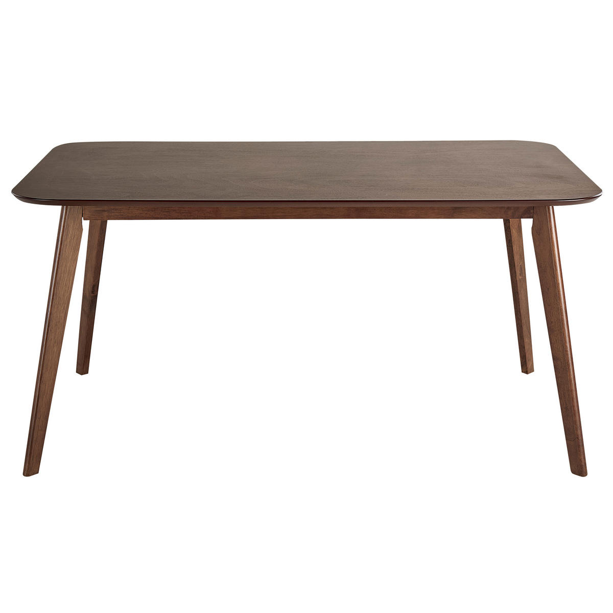 ESSTISCH 150/90/81 cm Dunkelbraun Rechteckig Ephrata - Dunkelbraun, Holzwerkstoff (150/90/81cm) - Beliani