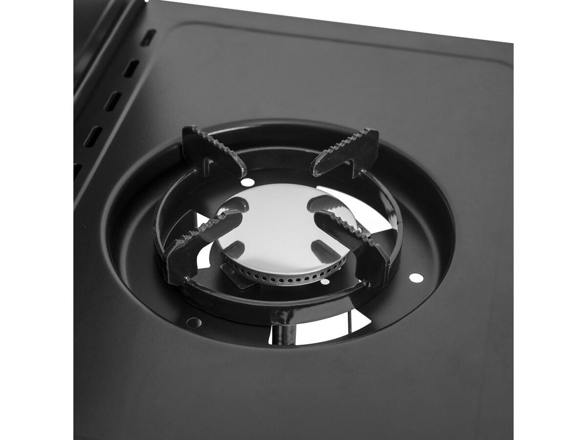 GASGRILL feria 5 Schwarz - Grau, Metall (57/104/118cm) - Habitat Garten