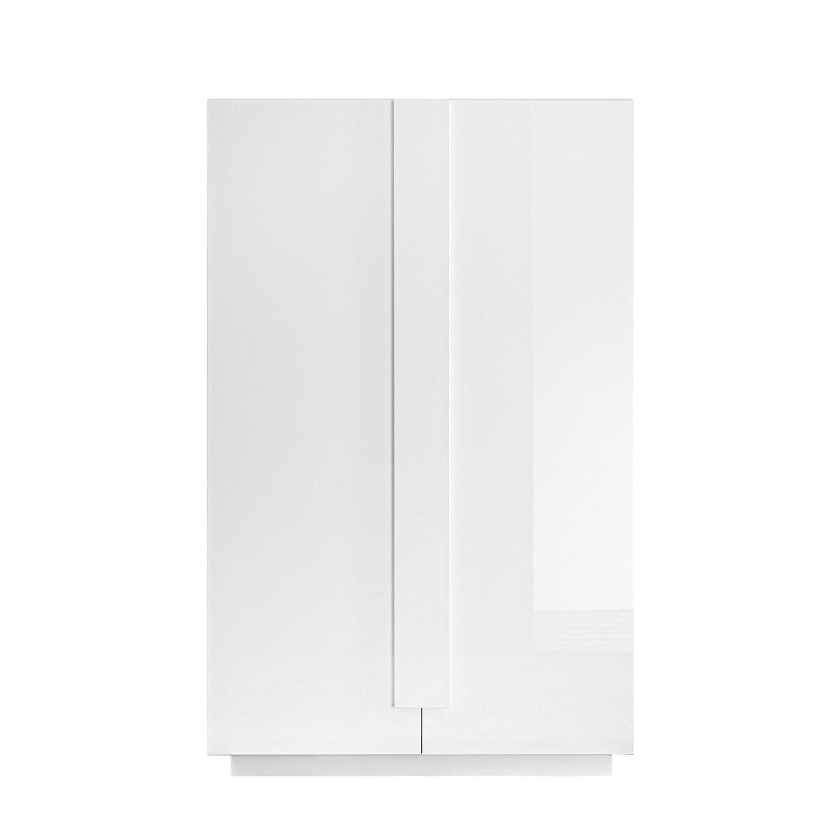 HIGHBOARD mit 2 Türen L182 cm - Jupiter - Weiß, Holzwerkstoff (121/193/44cm) - Calicosy