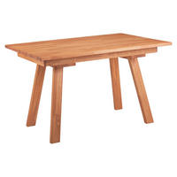 ESSZIMMERTISCH ausziehbar Davilla 125 x 85 x 75 Küchentisch Massivholz Kernbuche geölt - Kernbuche, Holz (125/85/75cm) - 58aufmkessel