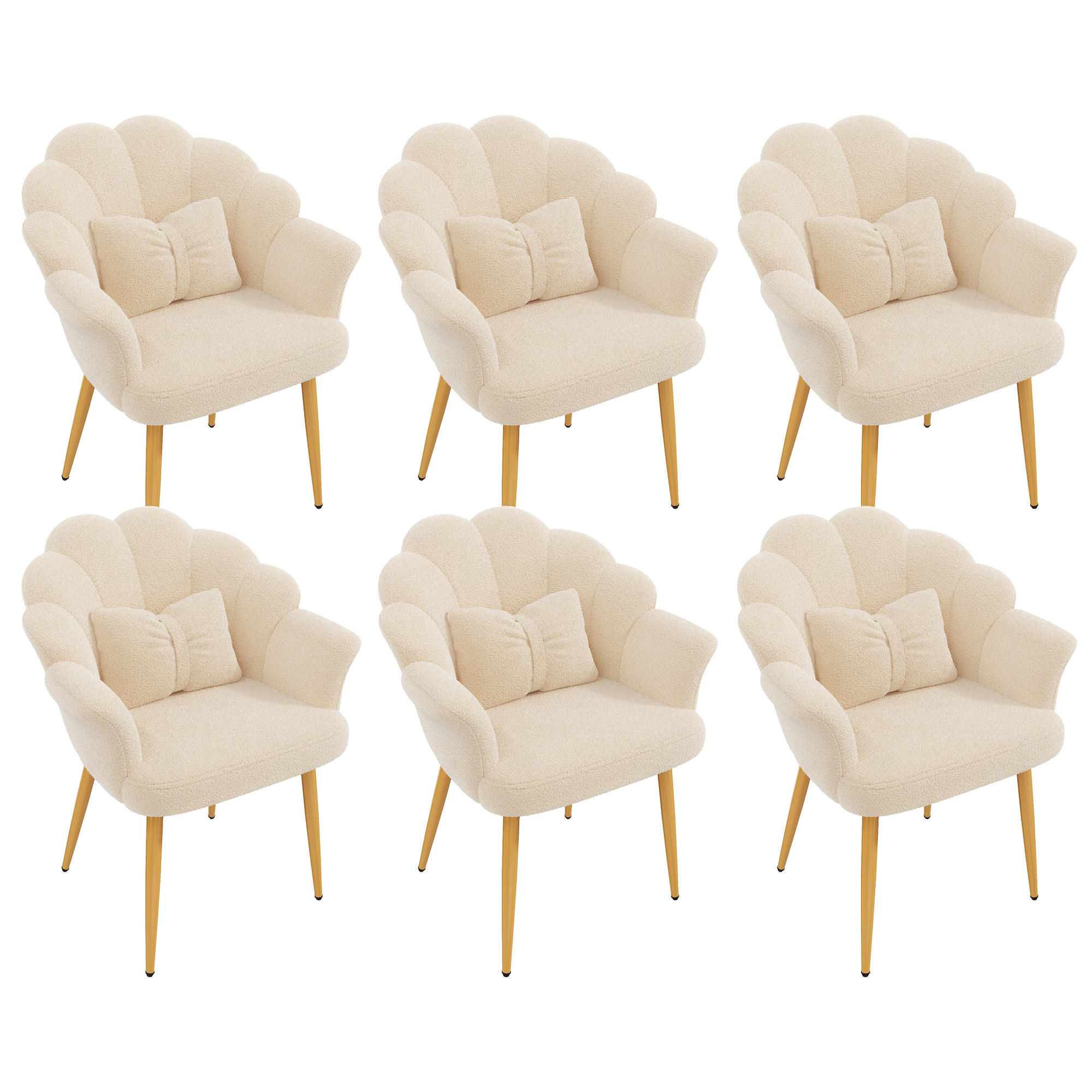 ComfortXL Armlehnstuhl-Set Beige 65.5x85x64 cm