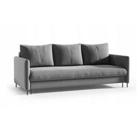 SCHLAFSOFA Belis in Grau - Grau, Holzwerkstoff/Textil (216/95/100cm) - Bettso