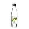 FLASCHE Hollie Idyllic Transparent Grün 7.4/7.4/29.2 cm Glas - Transparent/Grün, Glas (0.75L) - Mondex