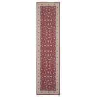 TEPPICH WASCHBAR Verona Matilda Rot - Rot, Textil (61/599cm) - Kukoon Rugs