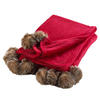 TAGESDECKE Snowy 125/150 cm - Rot, Textil (150/125cm) - Douceur d´intérieur