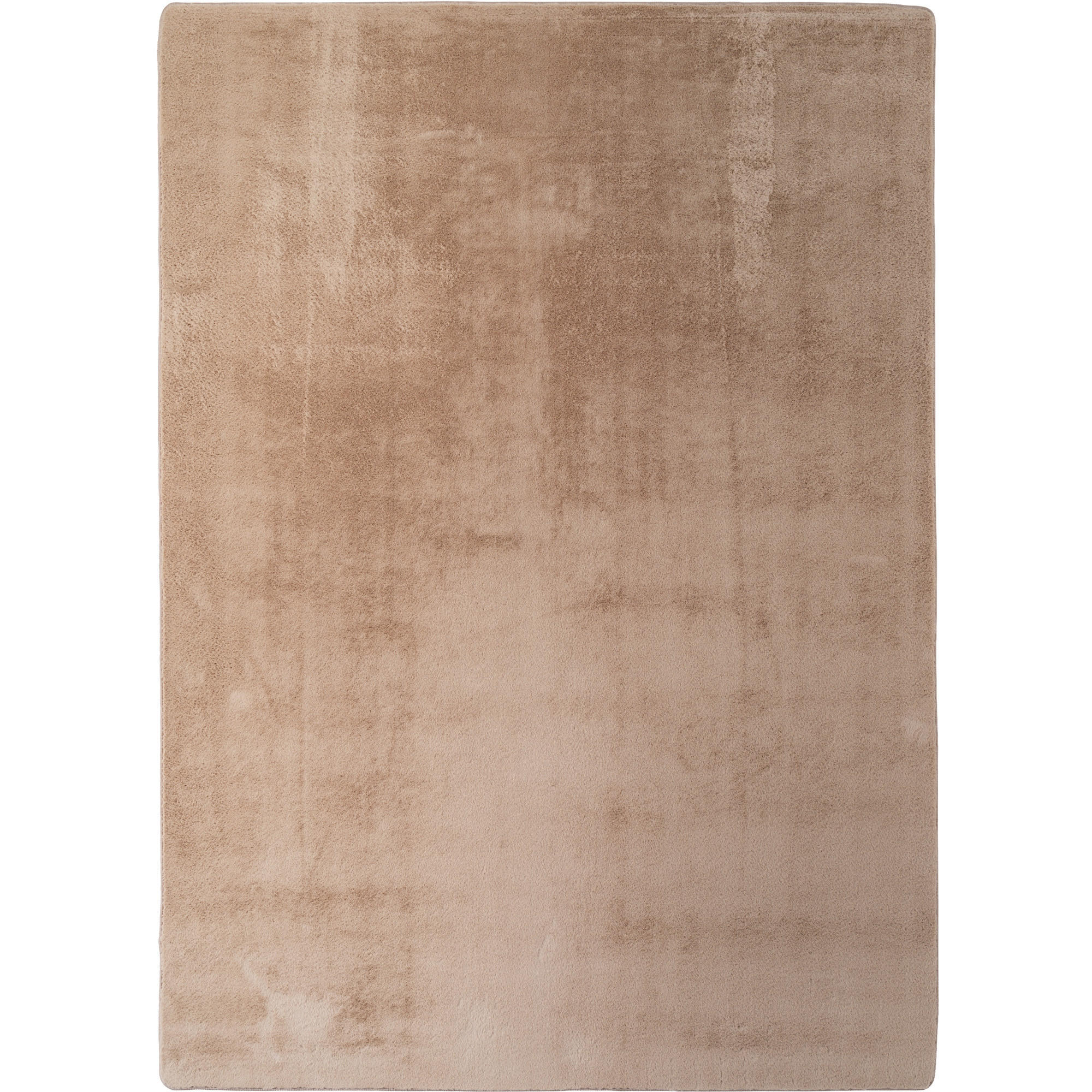 KURZFLORTEPPICH Waschbar ISAR, einfarbig, Beige, 240 x 340 cm - Beige, Textil (340/240cm) - KADIMA DESIGN