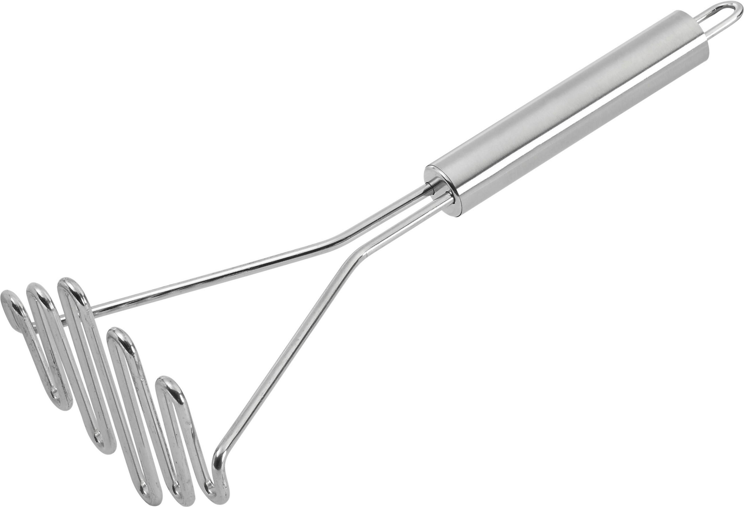 KARTOFFELSTAMPFER Dani aus Edelstahl - Edelstahlfarben, Metall (1/1cm) - Modern Living
