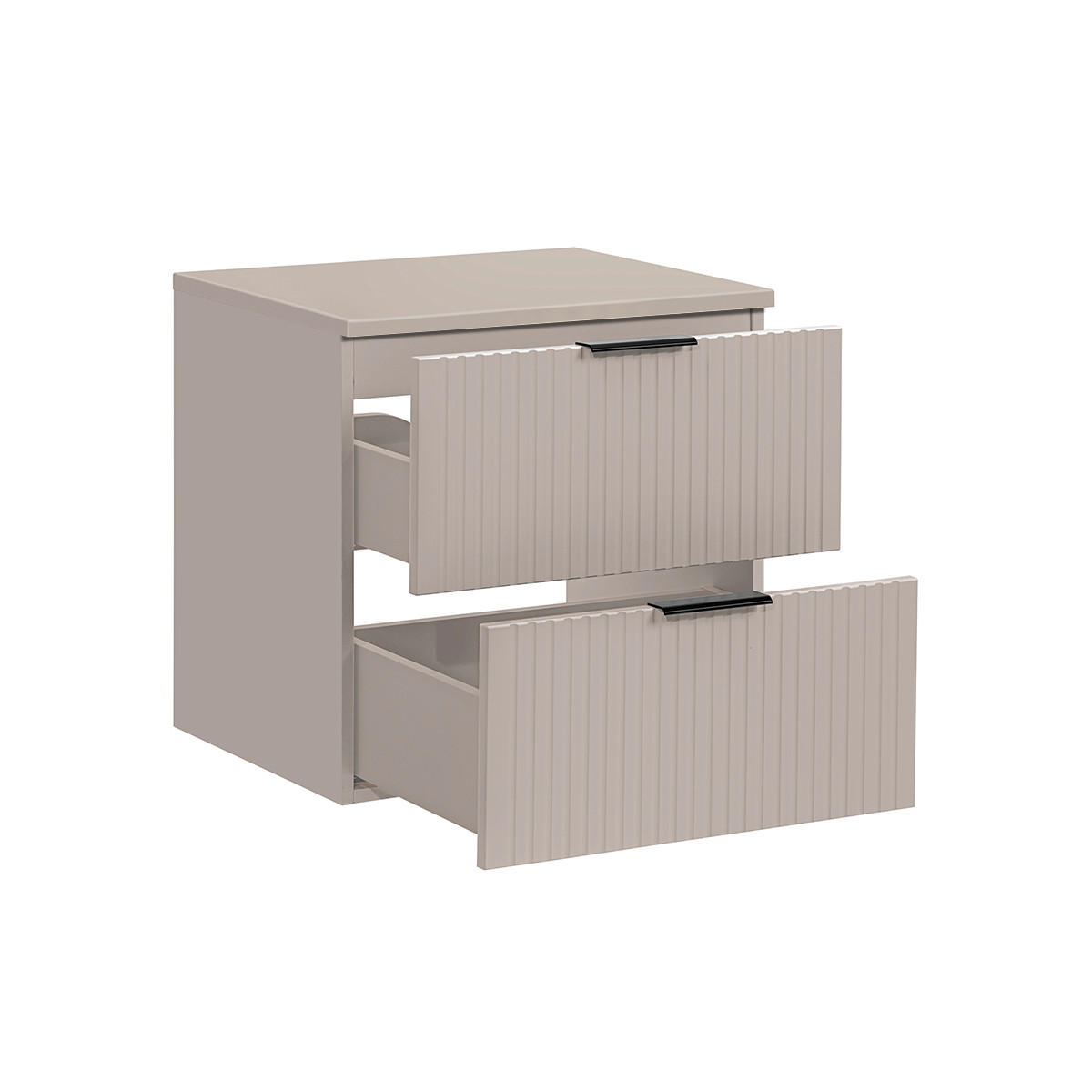 WASCHTISCHUNTERSCHRANK 60.6cm Adriel Beige - Beige, Holzwerkstoff (60.6/59/46cm) - Petits-meubles