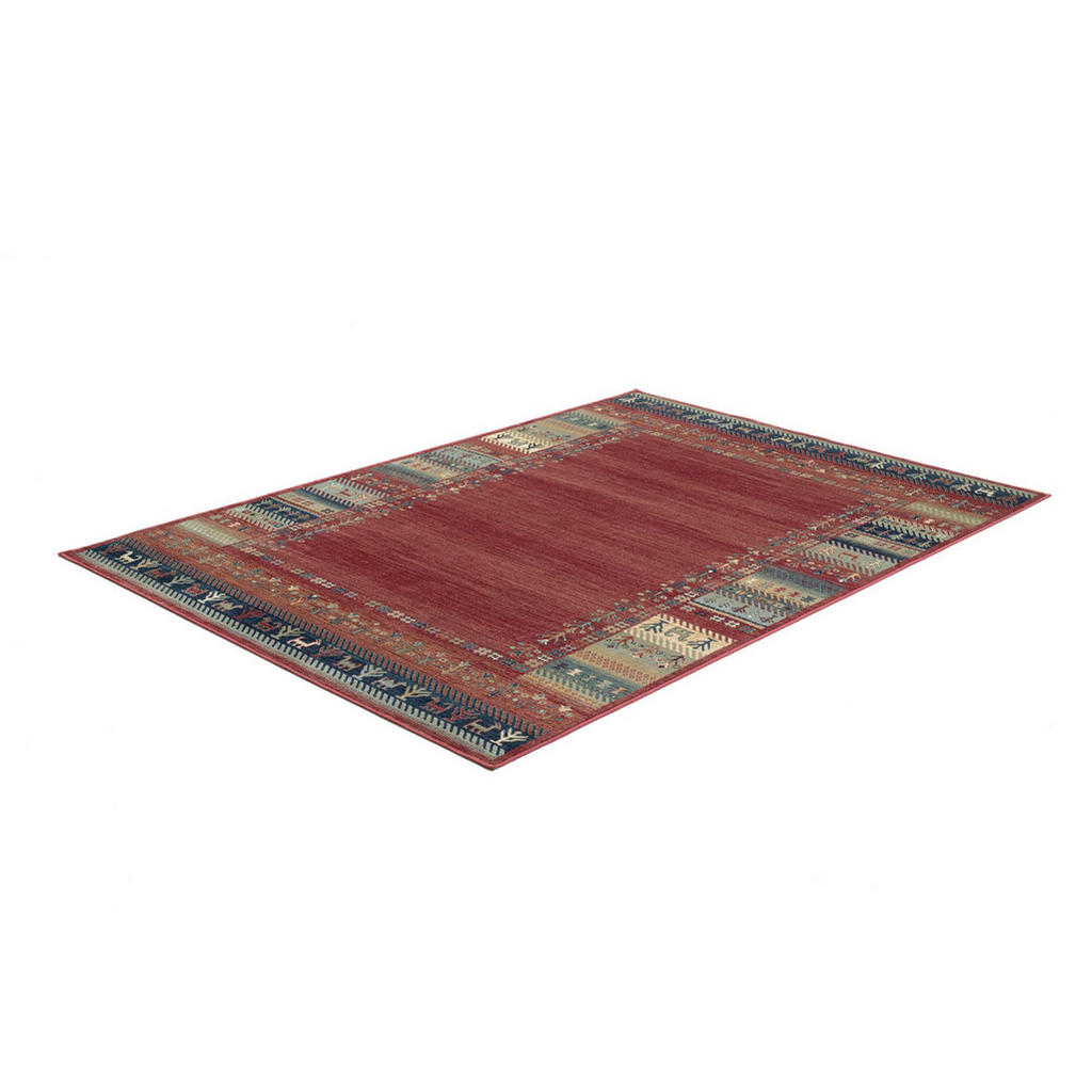 Thumbnail - Gino Falcone Flachwebeteppich, Rot, Textil, Orientalisch, Rechteckig, 240x340 cm, Oeko-Tex®, für Fußbodenheizung geeigne...
