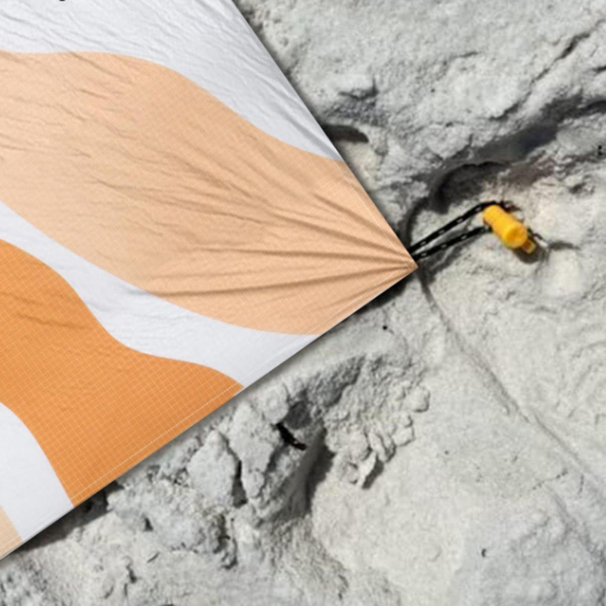 STRANDMATTE Picknickdecke 210*200CM - Orange, Textil (25/20cm)