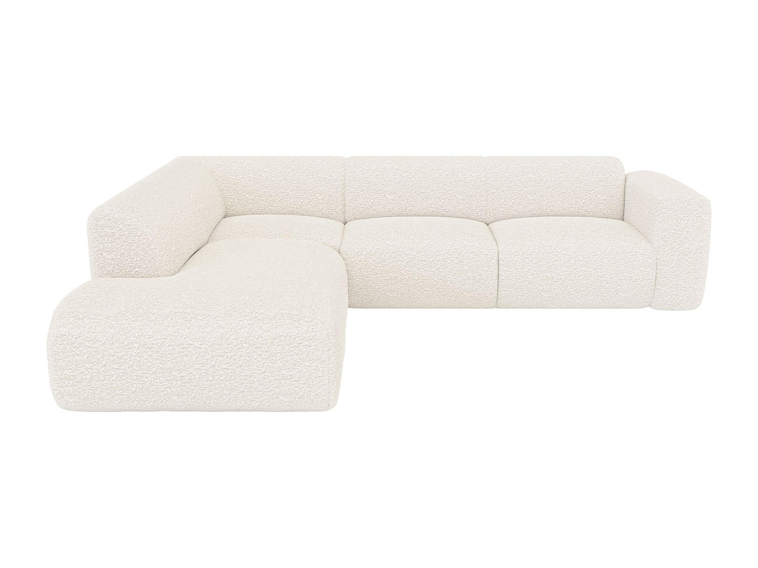 Vente-Unique Sofa Weiß 269x221 cm