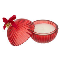 DUFTKERZE Weihnachten 50 g - Rot, Glas (7.9/9.5cm) - Atmosphera Createur d´interieur