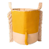 SPIELZEUGKORB Löwe 45 cm - Currygelb, Textil (30/30cm) - nordic coast company