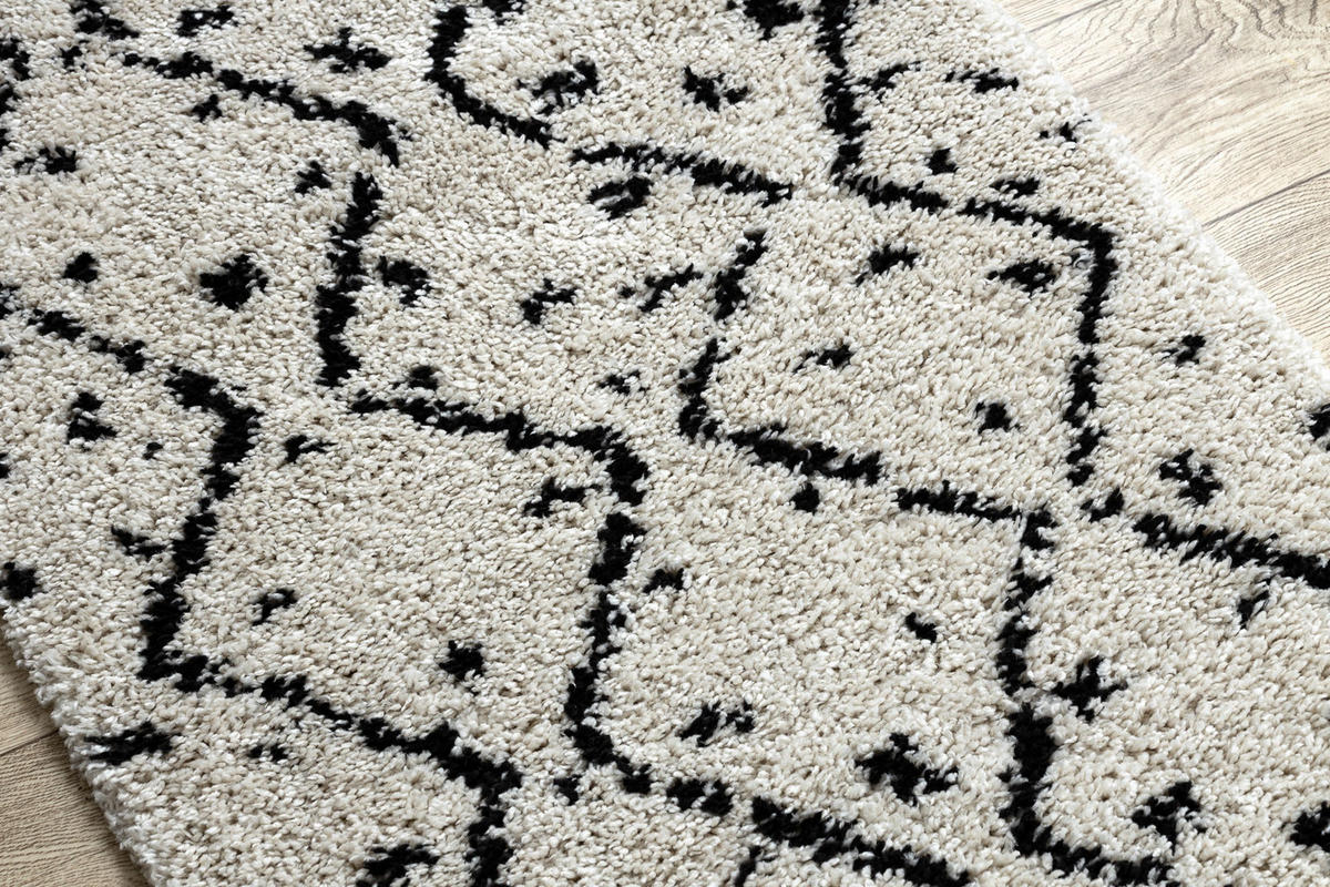 TEPPICH Berber 60/200 cm - Creme, Textil (60/200cm) - rugsX