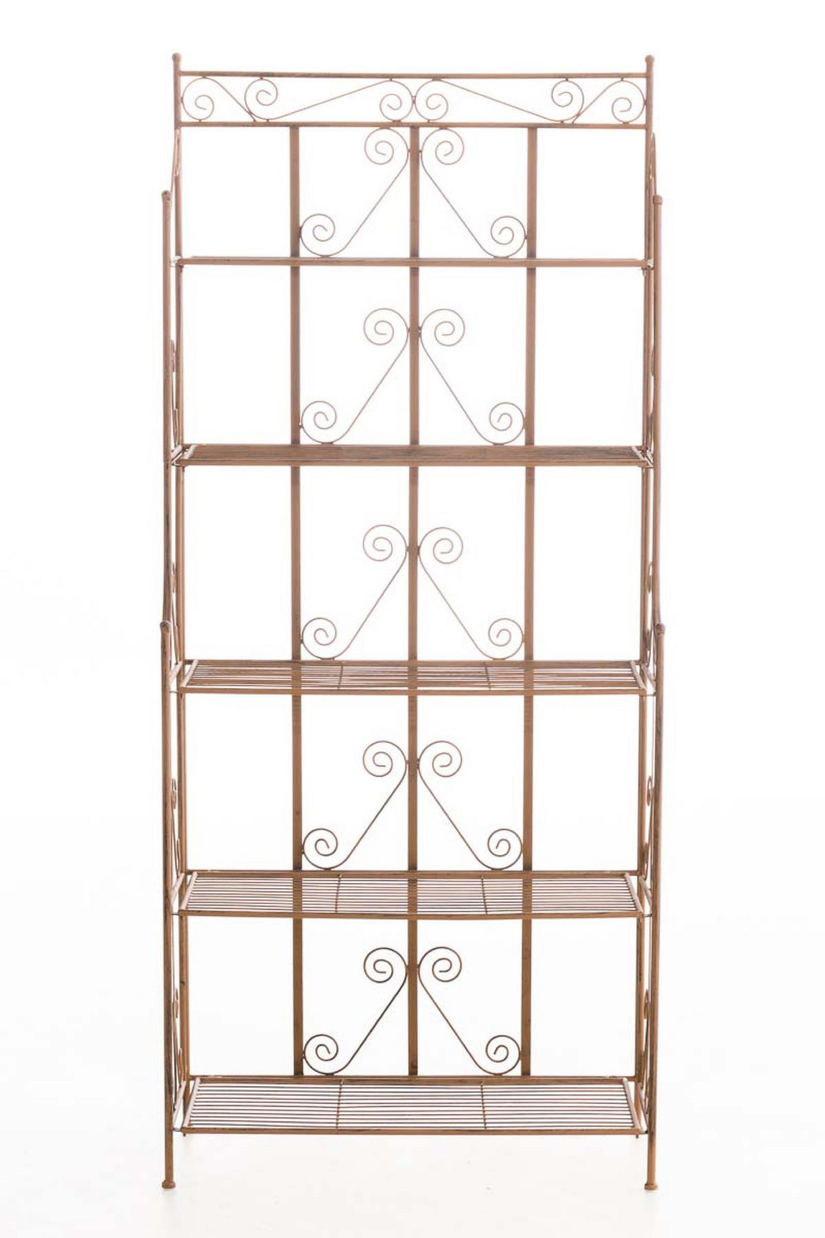 STANDREGAL Cio antik braun - Braun, Metall (74.5/173/34.5cm) - TPFGarden